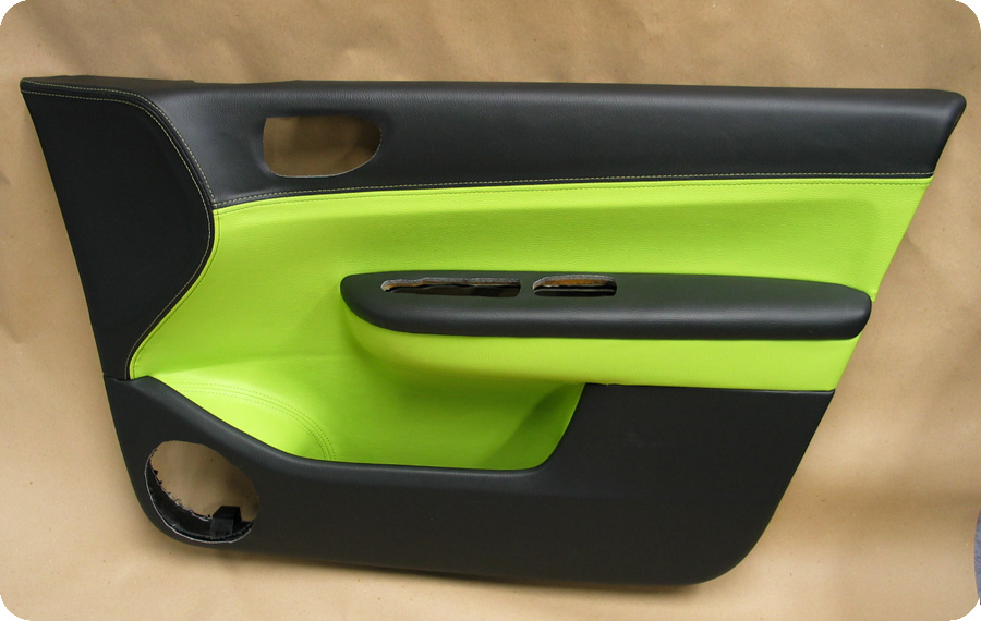 Changer tissu porte voiture